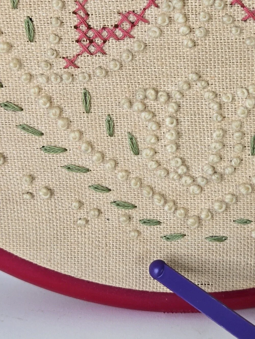 Vtg WonderArt Candlewick Classics Butterfly Embroidery 8